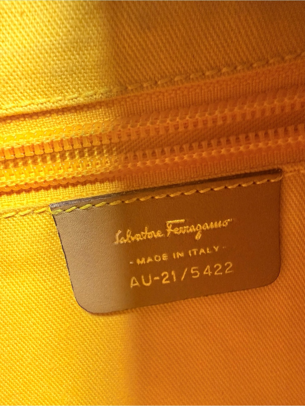 Salvatore Ferragamo Gancini Harness Leather Shoulder Bag Baguette - Picture 12 of 12